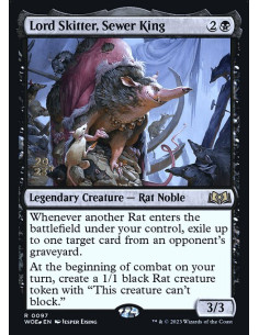 Lord Skitter, Sewer King - Foil
