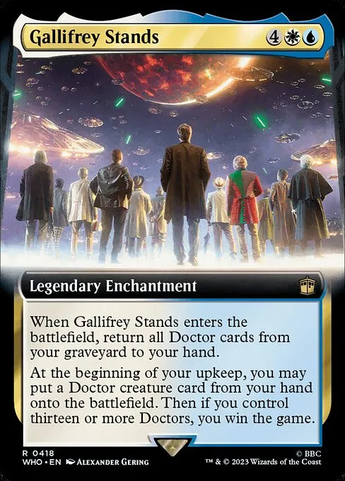 Gallifrey Stands - Foil