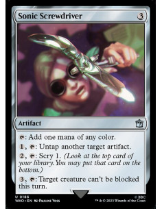 Sonic Screwdriver - Foil