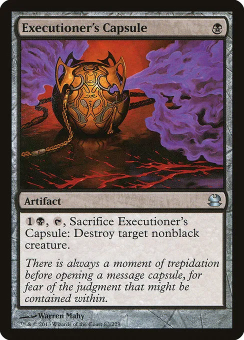 Executioner's Capsule - Foil