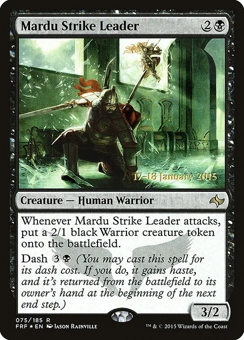 Mardu Strike Leader - Foil