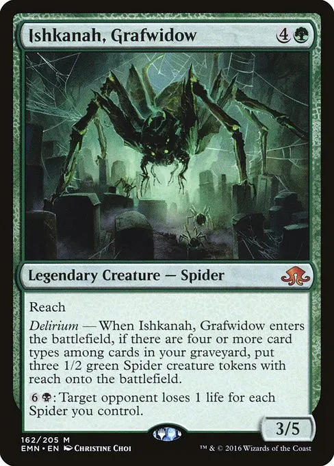 Ishkanah, Grafwidow - Foil