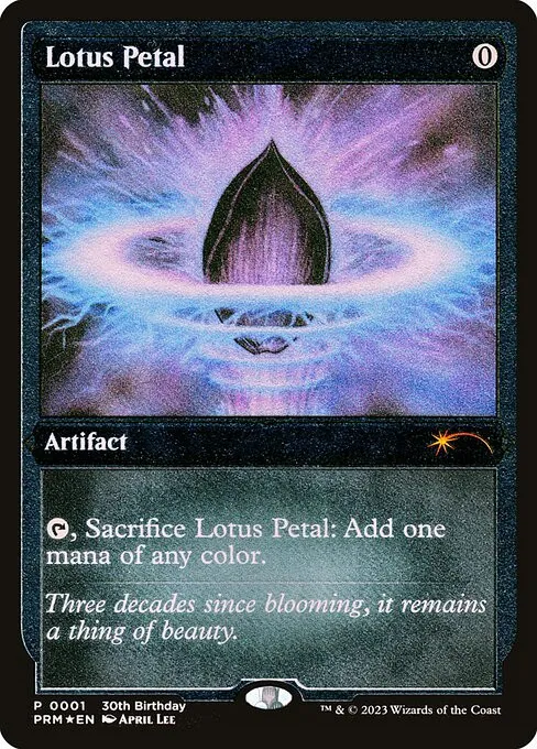 Lotus Petal - Foil