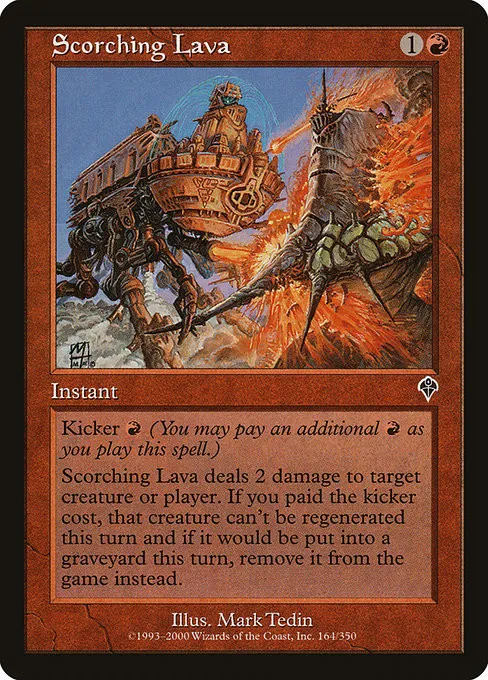 Scorching Lava - Foil
