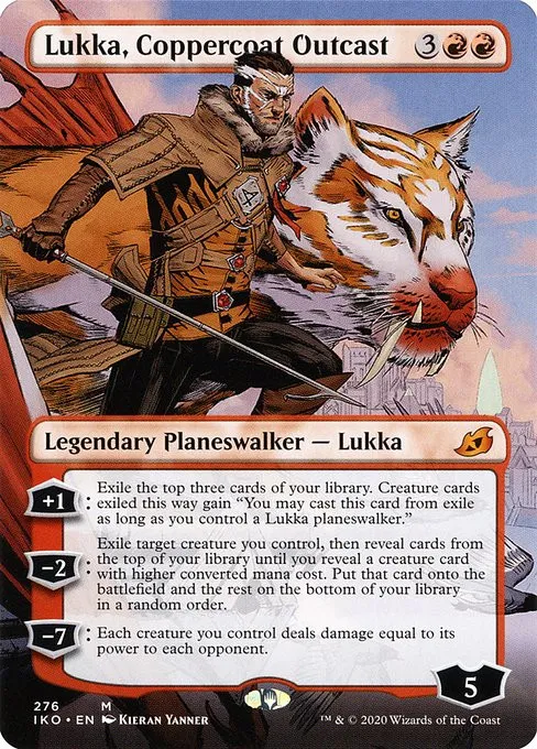 Lukka, Coppercoat Outcast - Foil