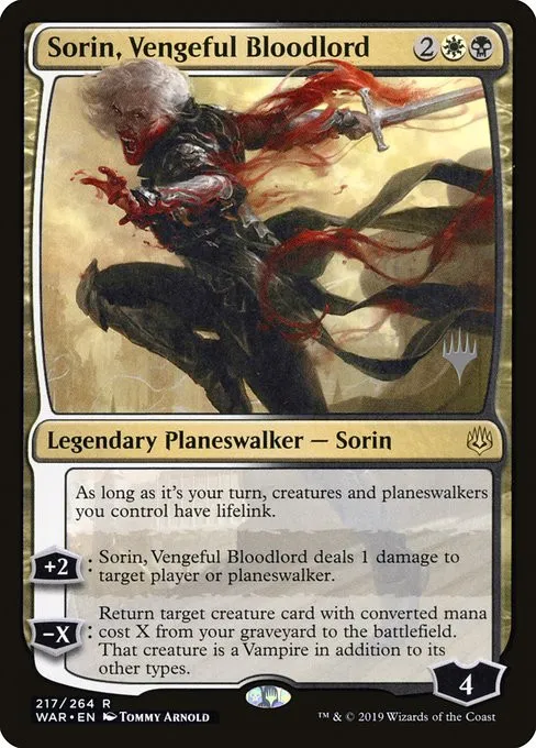 Sorin, Vengeful Bloodlord - Foil