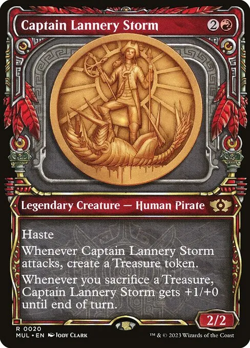 Captain Lannery Storm - Foil