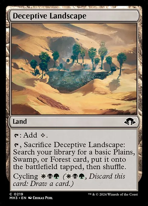Deceptive Landscape - Foil
