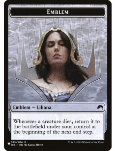 Liliana, Defiant Necromancer Emblem