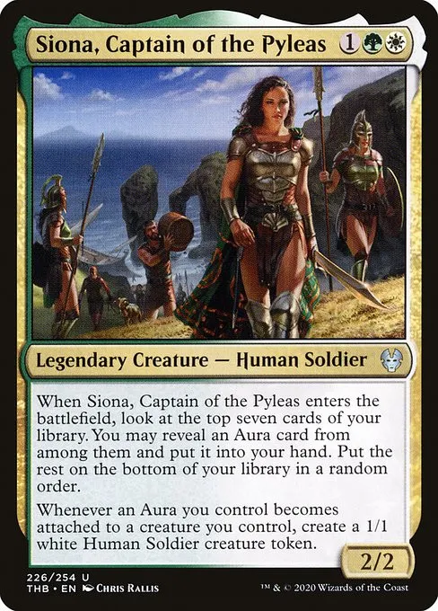 Siona, Captain of the Pyleas - Foil