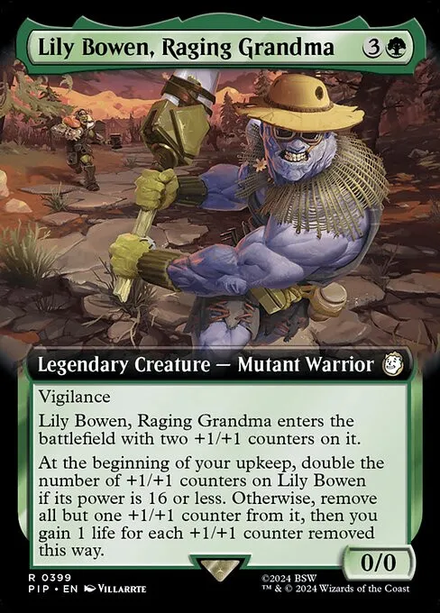 Lily Bowen, Raging Grandma - Foil