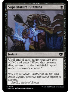Supernatural Stamina - Foil