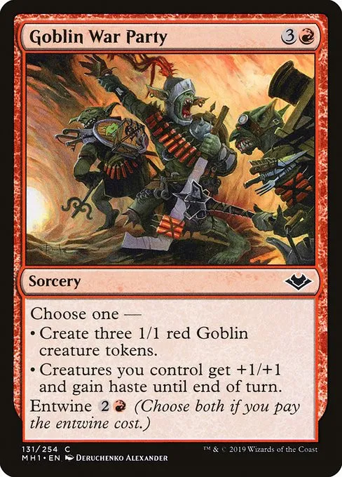 Goblin War Party - Foil