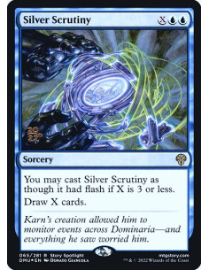 Silver Scrutiny - Foil