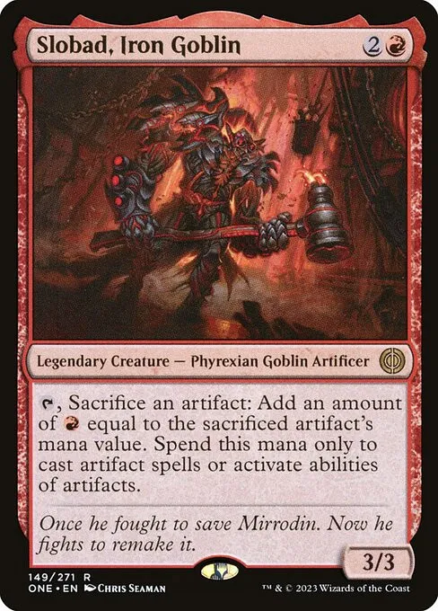 Slobad, Iron Goblin - Foil