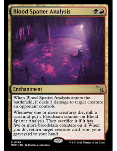 Blood Spatter Analysis - Foil