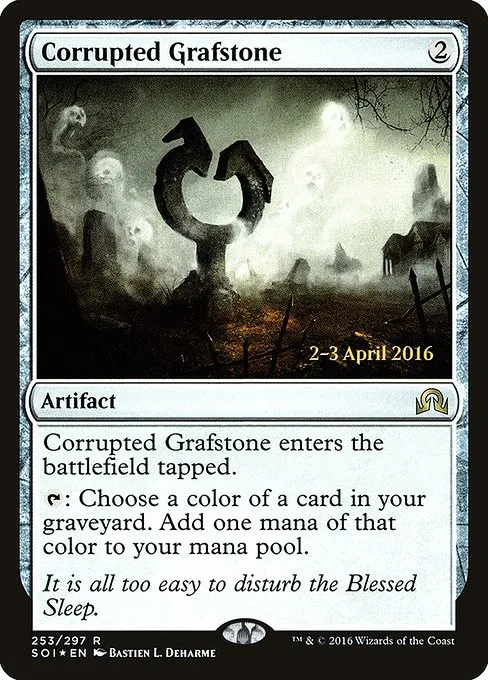Corrupted Grafstone - Foil