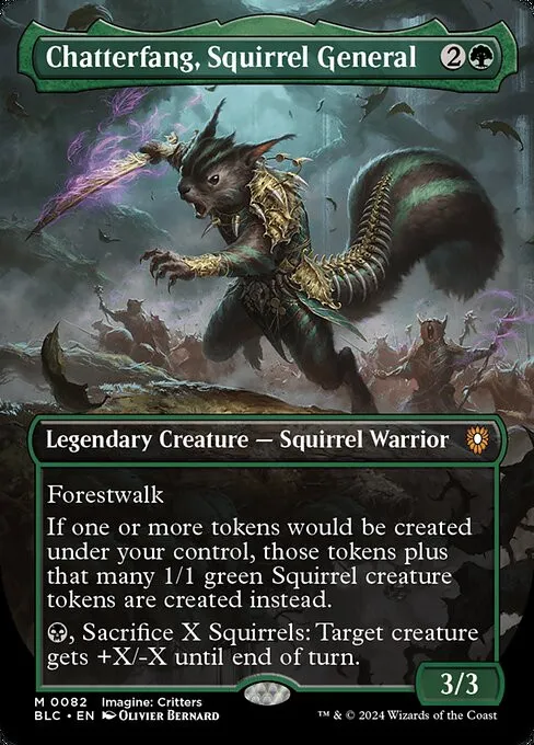 Chatterfang, Squirrel General - Foil