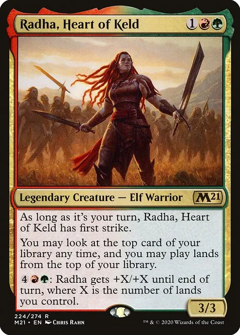 Radha, Heart of Keld - Foil