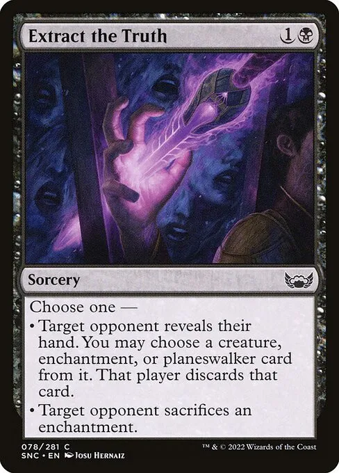 Extract the Truth - Foil