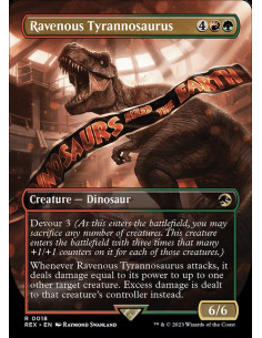 Ravenous Tyrannosaurus - Foil