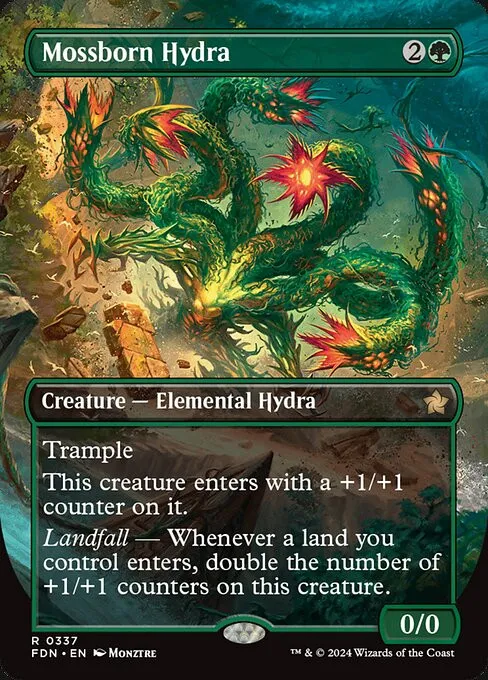 Mossborn Hydra - Foil