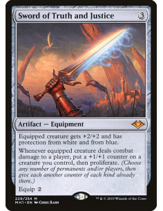 Sword of Truth and Justice - Foil