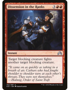 Dissension in the Ranks