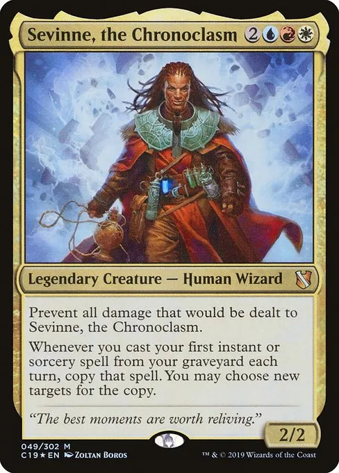 Sevinne, the Chronoclasm - Foil