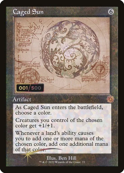 Caged Sun - Foil