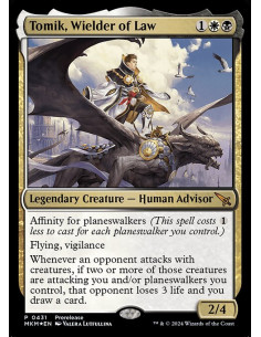 Tomik, Wielder of Law - Foil