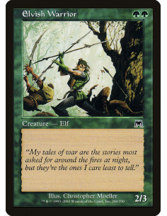 Elvish Warrior - Foil