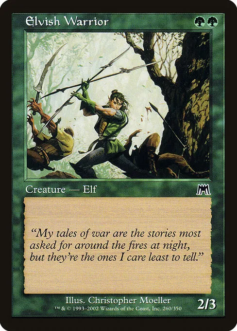 Elvish Warrior - Foil