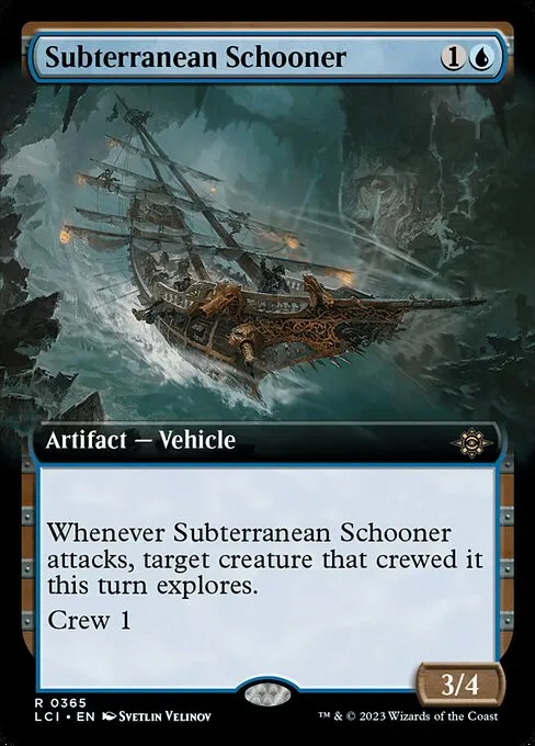 Subterranean Schooner - Foil