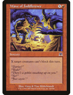 Wave of Indifference - Foil