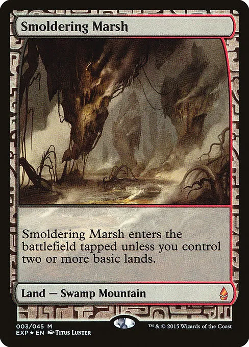 Smoldering Marsh - Foil