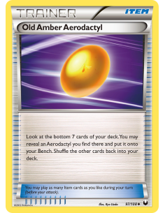 Old Amber Aerodactyl
