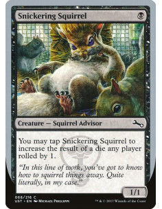 Snickering Squirrel - Foil