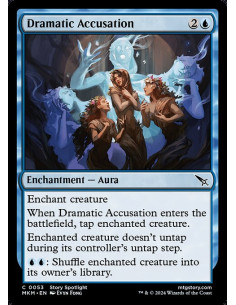 Dramatic Accusation - Foil