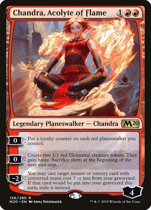 Chandra, Acolyte of Flame - Foil
