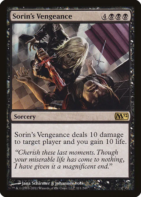Sorin's Vengeance - Foil