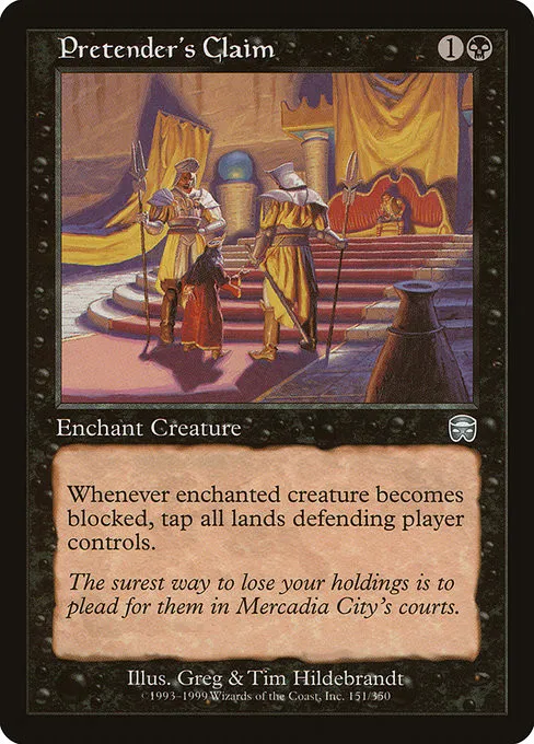 Pretender's Claim - Foil
