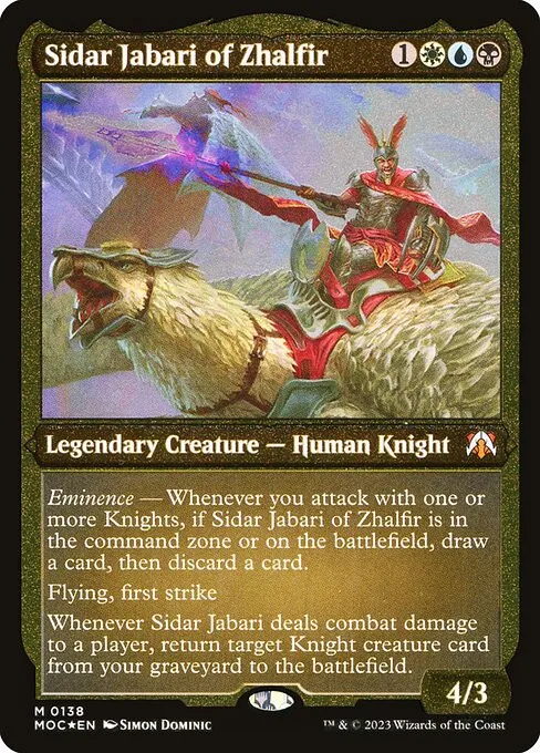 Sidar Jabari of Zhalfir - Foil