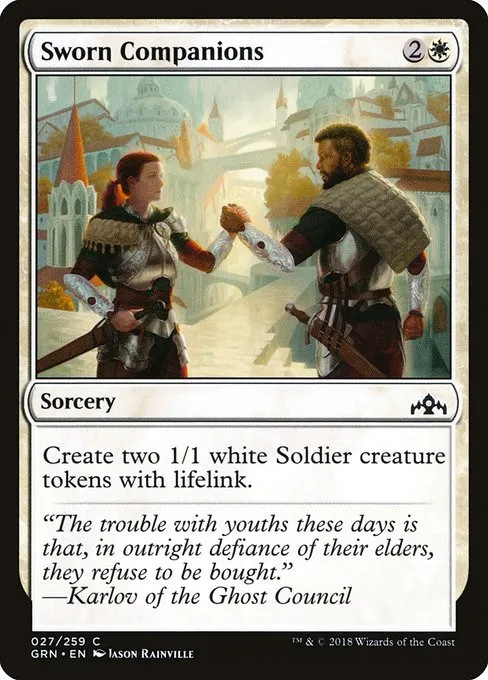 Sworn Companions - Foil