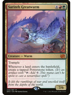 Sarinth Greatwurm - Foil