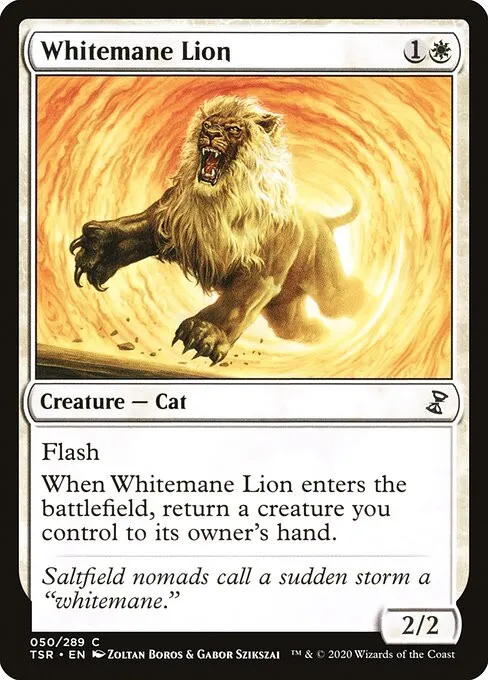 Whitemane Lion - Foil
