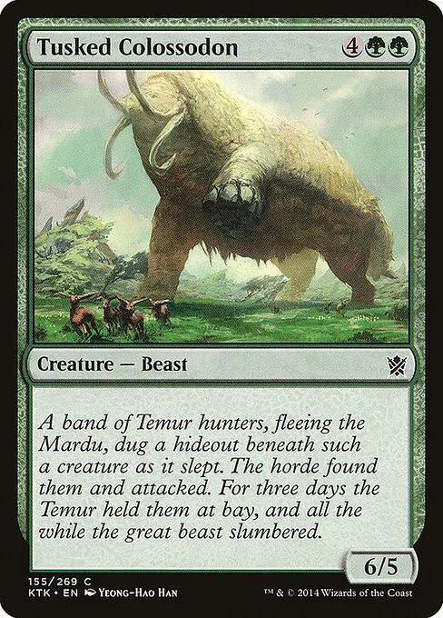 Tusked Colossodon - Foil