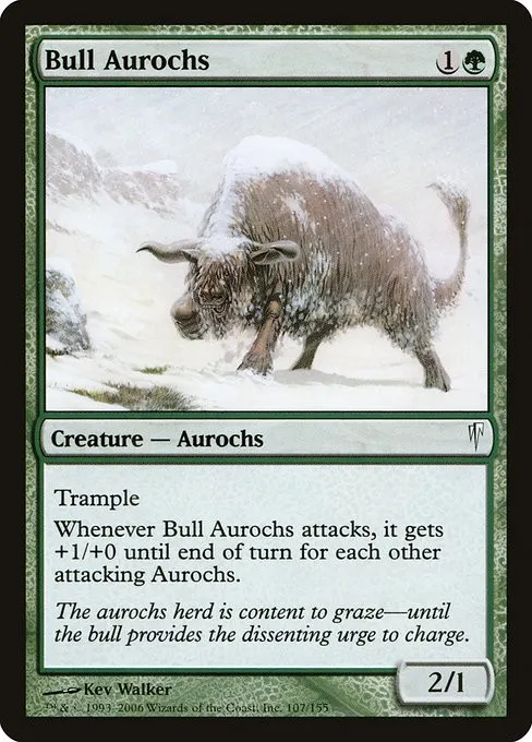 Bull Aurochs - Foil