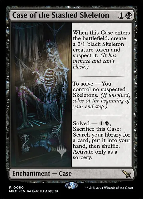 Case of the Stashed Skeleton - Foil
