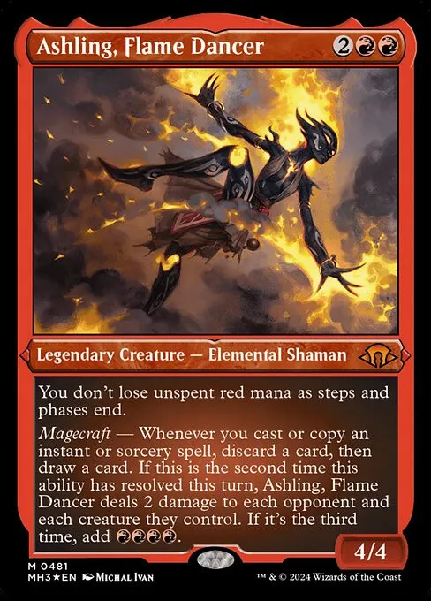 Ashling, Flame Dancer - Foil